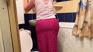 MILF prepared herself for anal sex