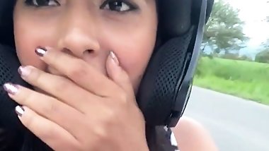 I masturbate in public on a motorcycle