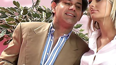 One hard cock is all these naughty babes need