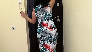 Milf does not let out on the street until she gets anal sex