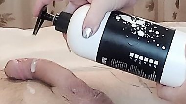 professionally fingering my cock