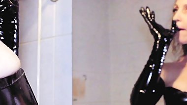 Dominatrix Eva, Pvc Boots, Bdsm Mistress, Solo, Kink, Fetish, Milf, Mature
