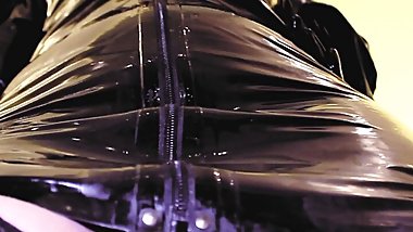 Dominatrix Eva, Latex Mistress, Solo Strap-on High Heels Femdom Fetish, Milf bdsm