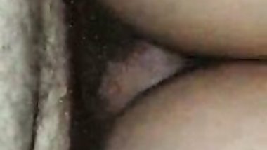 Doggystyle with fat ass!! Cum inside ! Close up