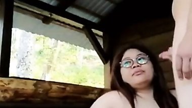 Wife fucks with stranger in city park