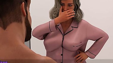 Grandma's House: Guy With A Monster Cock And Older Lady &ndash; Ep7