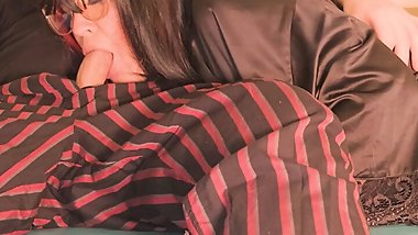 Stepmommy & Stepson Share a Couch