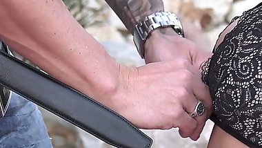 Hot Milf fucks German Bodybuilder