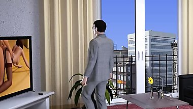 Adventures Of Willy D: Cheating Wife In Corset, Deepthroat And Throat Pie &ndash; Ep 112