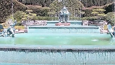 Huge tits blonde loses her mind over her new pool, and she pays the price