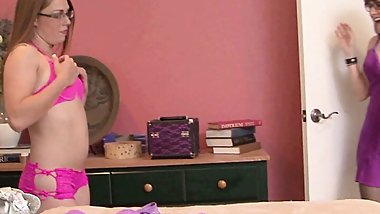 My slut stepmother always wants to fuck my BBC boyfriends......