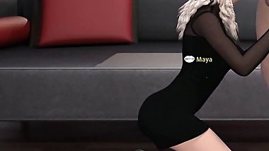 Adventures Of Willy D. Sexy Blondie, Blowjob And Throat Pie - Ep 58