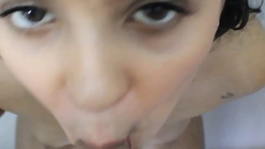 my delicious step sister melanie swallows my milk - porn in spanish.