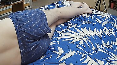 stepmom woke me up by jerking off my dick