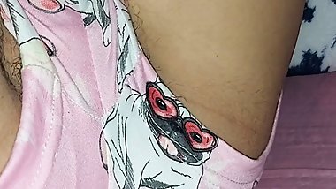 Desi My Friend's sister lets me see her hairy pussy