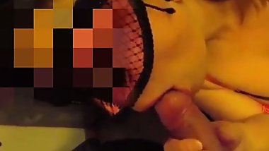 Superbe fellation masquee