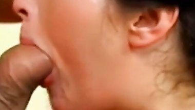 Romanian Gypsy Woman Getting Her Face Stuffed