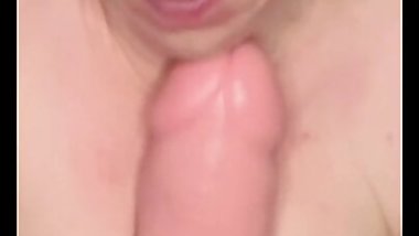 Stepmom wanks and sucks monster cock double hands
