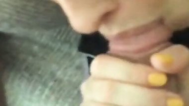 Giving A Blowjob To My Favorite Cock