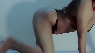 INDIAN AUNTY AS KUTTIYA ON BED