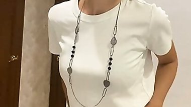 Funny strip and playing with pussy