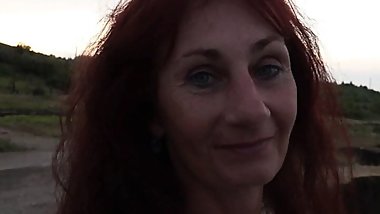 on the shore of the bay