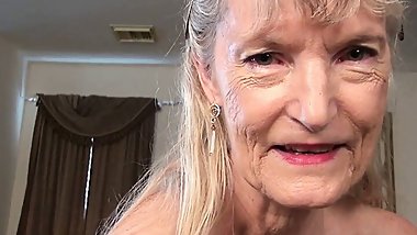 AuntJudys - 69yo Texas Amateur GILF Diane Sucks Your Cock