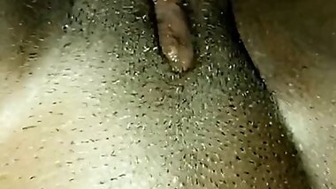 Black pussy masturbation