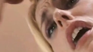 Blonde MILF Jacks Off Her Neighbor