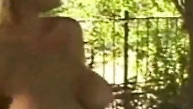 Blonde Gives Angry Harsh Handjob