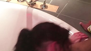 Cumshot in the Whirlpool