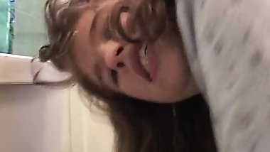 Busty little chick fucked by man&rsquo;s cock in the bedroom