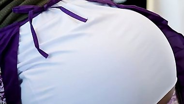 Hot Latina Milf Lets Her Stepson Pull Up Her Skirt