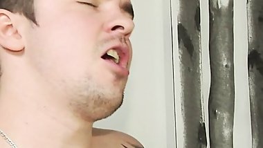 Russian tattooed Milf stepmom Marina Myatlev gets her shaved cunt fucked