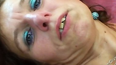 Hairy skinny 65 year old granny fucks younger guy