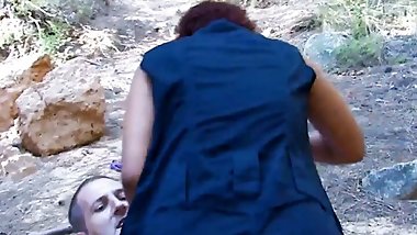 Public fuck in the woods with Jana Montada & Terry Wood