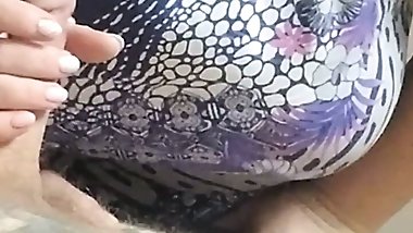 the saleswoman helps to masturbate in the fitting room #4