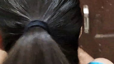 Indian Bhabhi working in Kitchen and fucking Brother-in-law