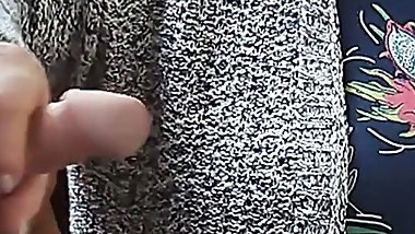 during the break, he jerks off my cock #2