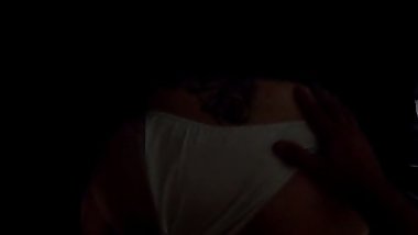 Satin panty morning fuck