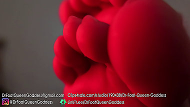 Red Lit Bandaged Soles Part 1