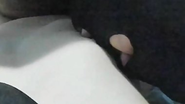 A game of sensuality with the nipples of a girl and a boy