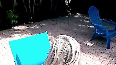 Stepson Seduces Stepmom at the Pool