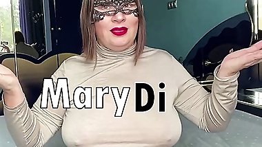 BBW Moms show her wide open pussy, ass hole, anal training