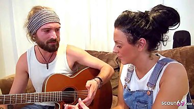 Horny Mother Seduces New Friend of Daughter to Fuck her