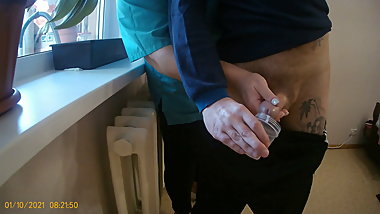they take sperm for tests, the nurse jerks off my cock