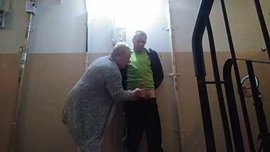 oral sex and masturbation for cock in the entrance 1