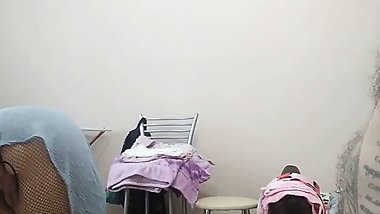I masturbate to the maid and then fuck her
