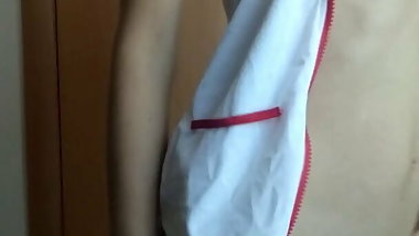 Sexy nurse treats Corona Virus