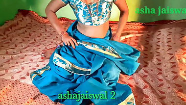 Bhabhi ko dhanni Shari me ramdi ki trha chudai